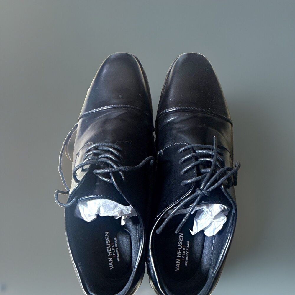 Dress Shoes, Lace-Up Round Toe, Menβs 10.5W
